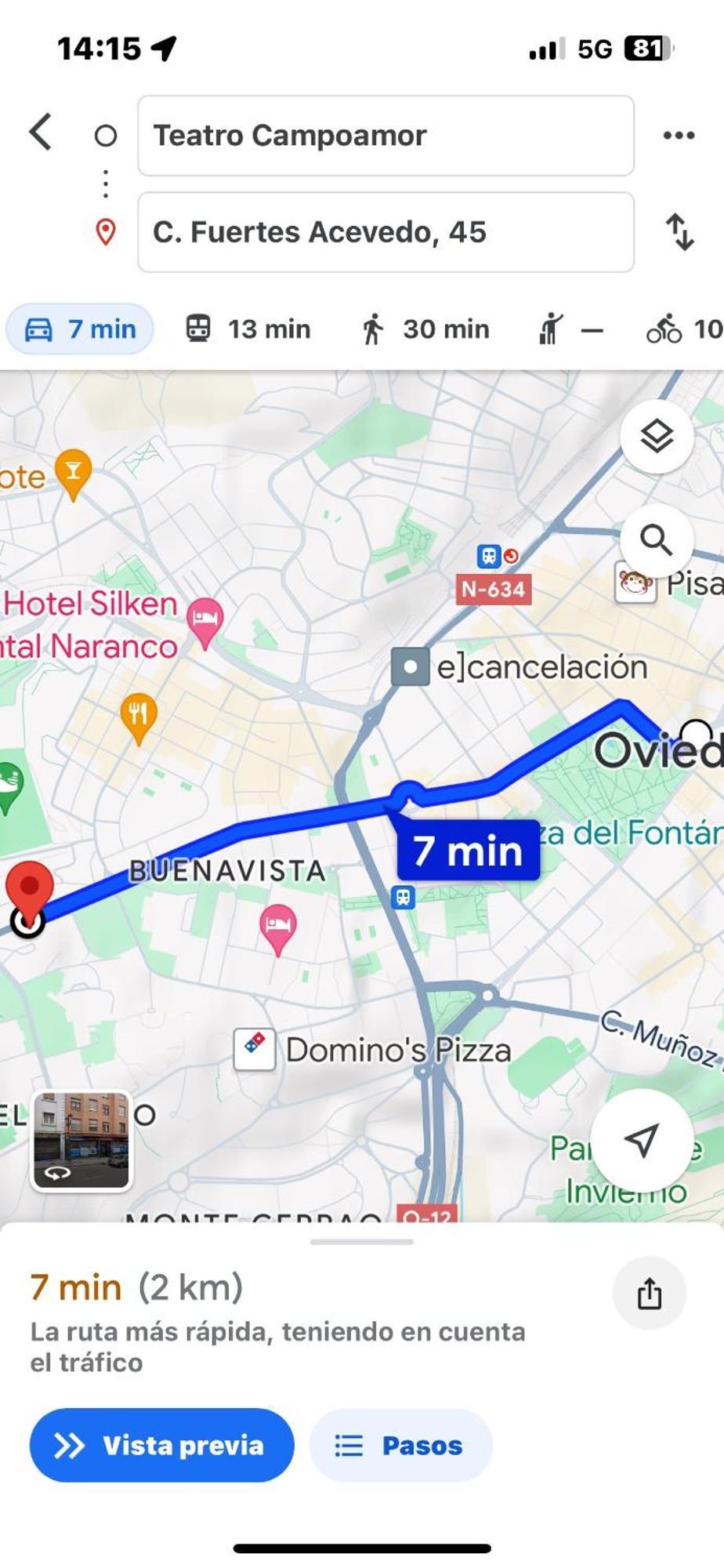 Vistas Monte Naranco Apartamento Con Parking 5Euros Al Dia Oviedo Exterior foto
