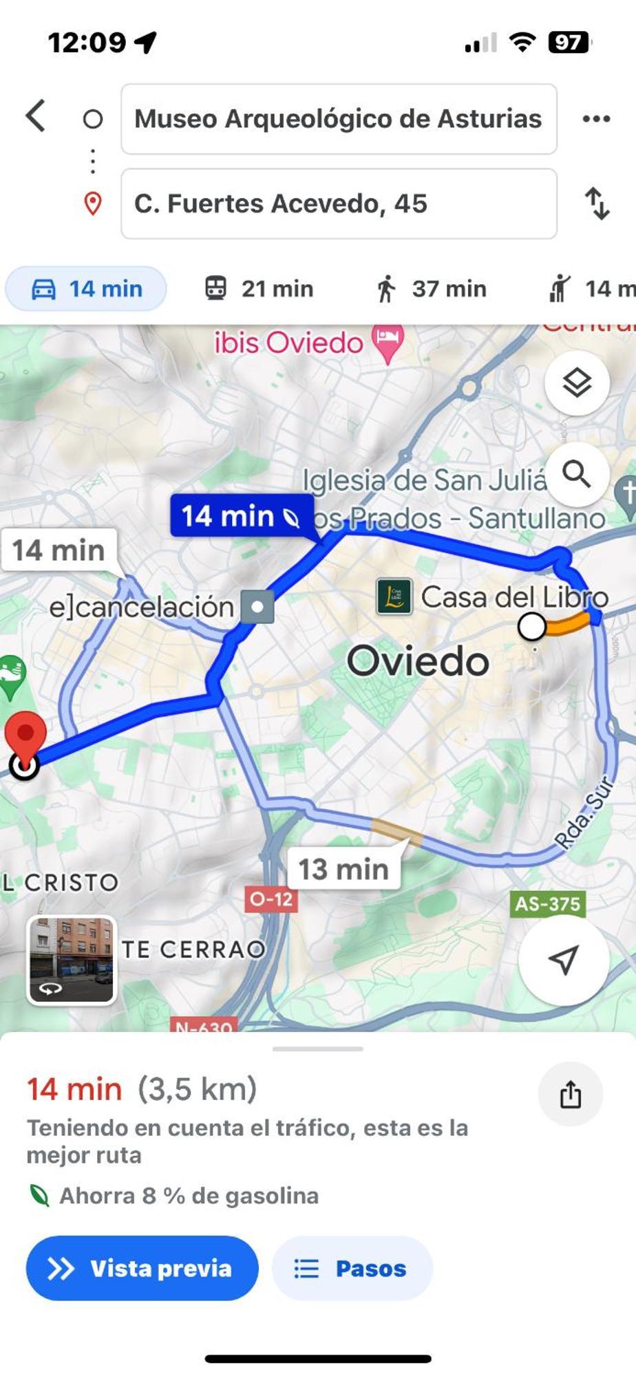 Vistas Monte Naranco Apartamento Con Parking 5Euros Al Dia Oviedo Exterior foto